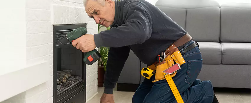 New Indoor Fireplace Installation in Wheeling, West Virginia