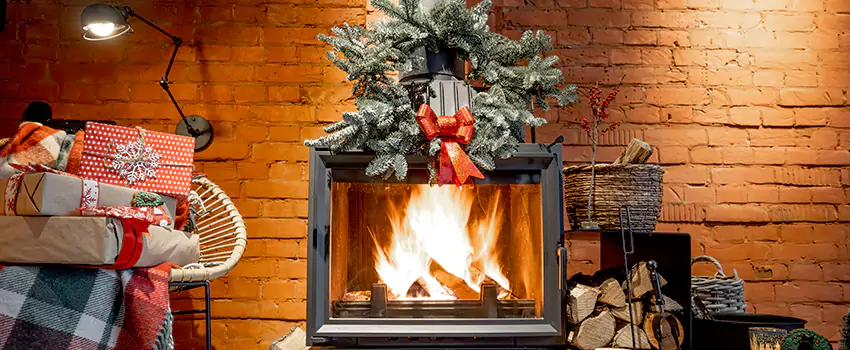 Travis Industries Linear Gas Fireplace Installation in Wheeling, West Virginia