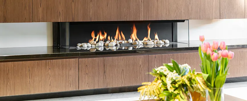 Double-height Fireplace Design Refurbishment in Wheeling, West Virginia