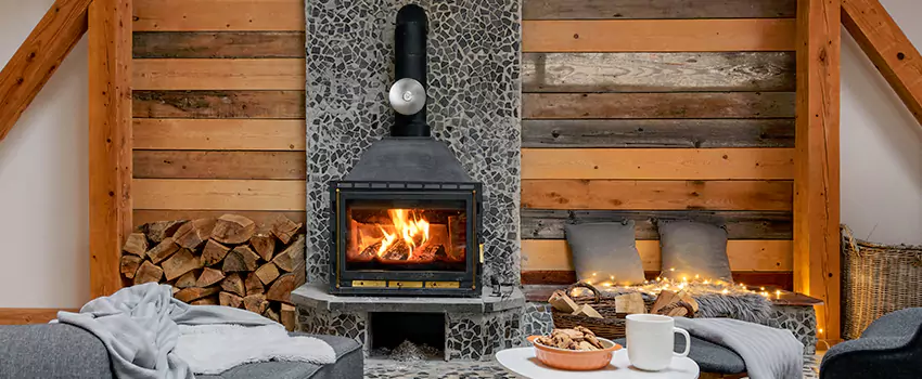 Thelin Hearth Products Direct Vent Gas Stove Fireplace Inspection in Wheeling, West Virginia